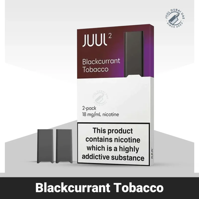 Blackcurrant Tobacco Juul 2 Pods