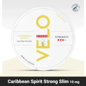 Velo Caribbean Spirit Strong Slim 10MGin Dubai UAE