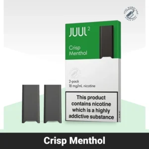 Crisp Menthol Juul 2 Pods