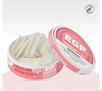 EGP Nicotine Pouches Peach in Dubai UAE