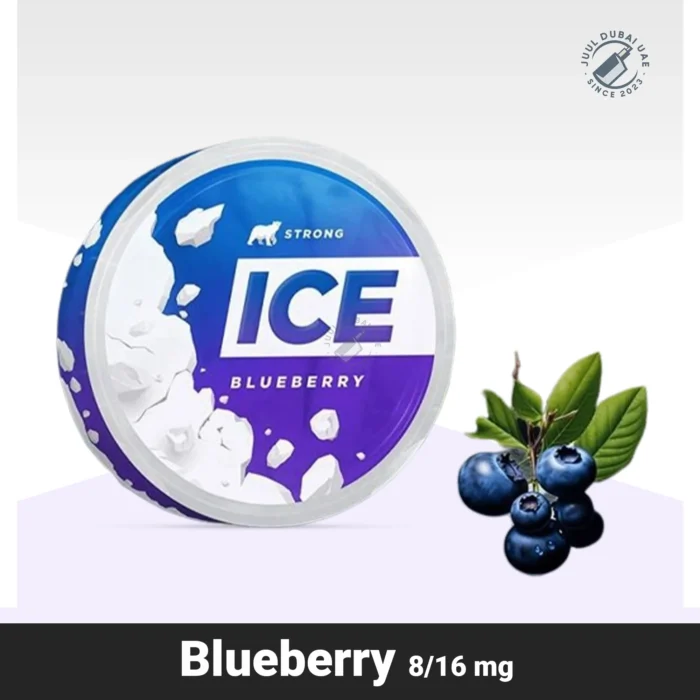 Blueberry Ice Nicotine Pouches in Dubai UAE