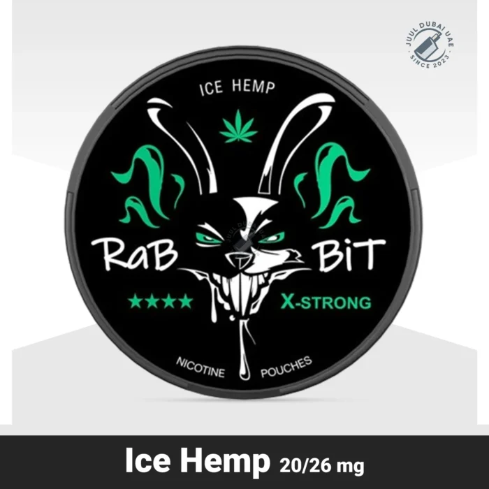 Rabbit Ice Hemp Nicotine Pouches in Dubai UAE