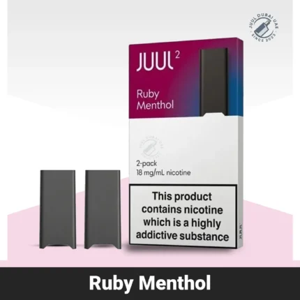 Buy Ruby Menthol Juul 2 Pods In UAE