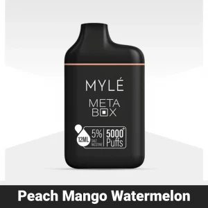 Myle Meta Box Peach Mango Watermelon Disposable Device