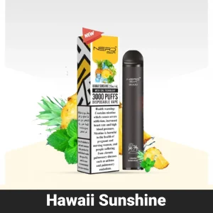 NERD BAR 3000 Puffs Hawaii Sunshine Disposable Vape Dubai