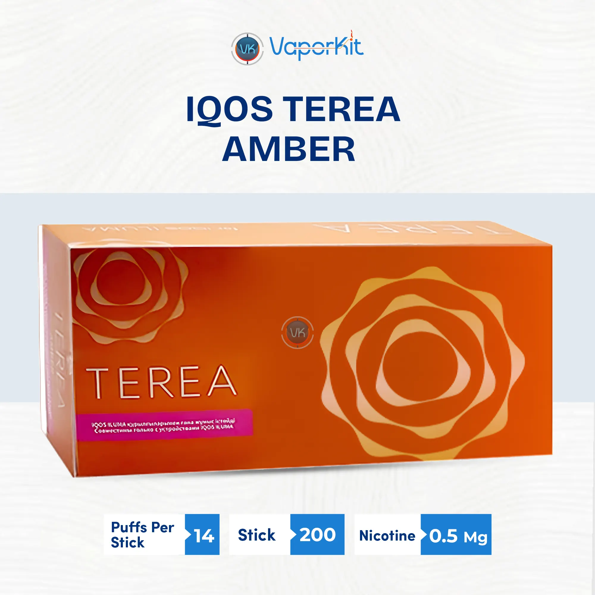 IQOS TEREA Amber Kazakhstan