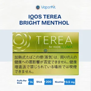 IQOS TEREA Bright Menthol Japan for Vaporkit