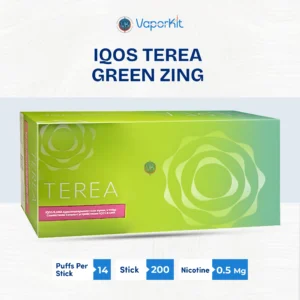 IQOS TEREA Green Zing Kazakhstan box with 200 sticks for IQOS ILUMA