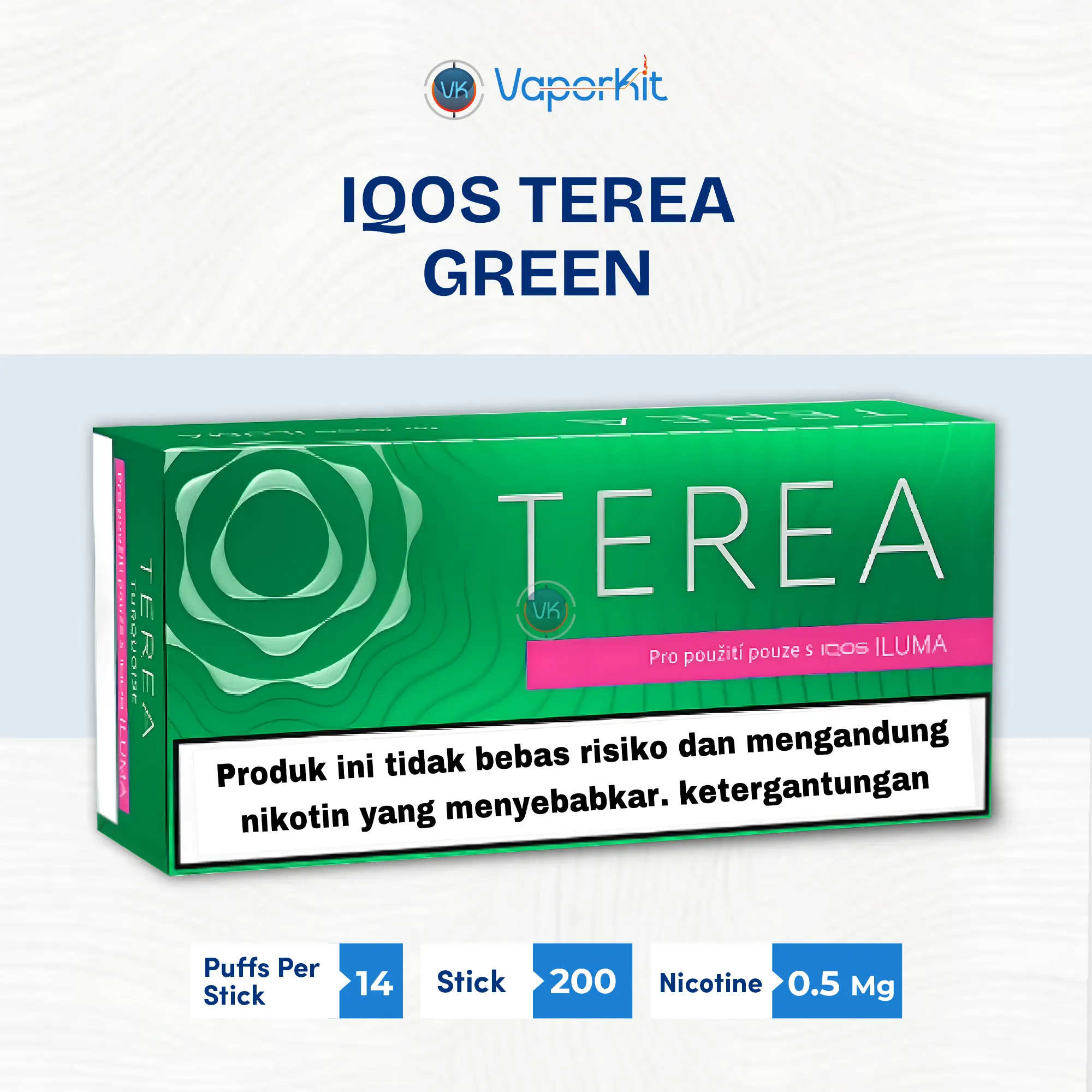 IQOS TEREA Green Indonesian Flavor now in UAE Online