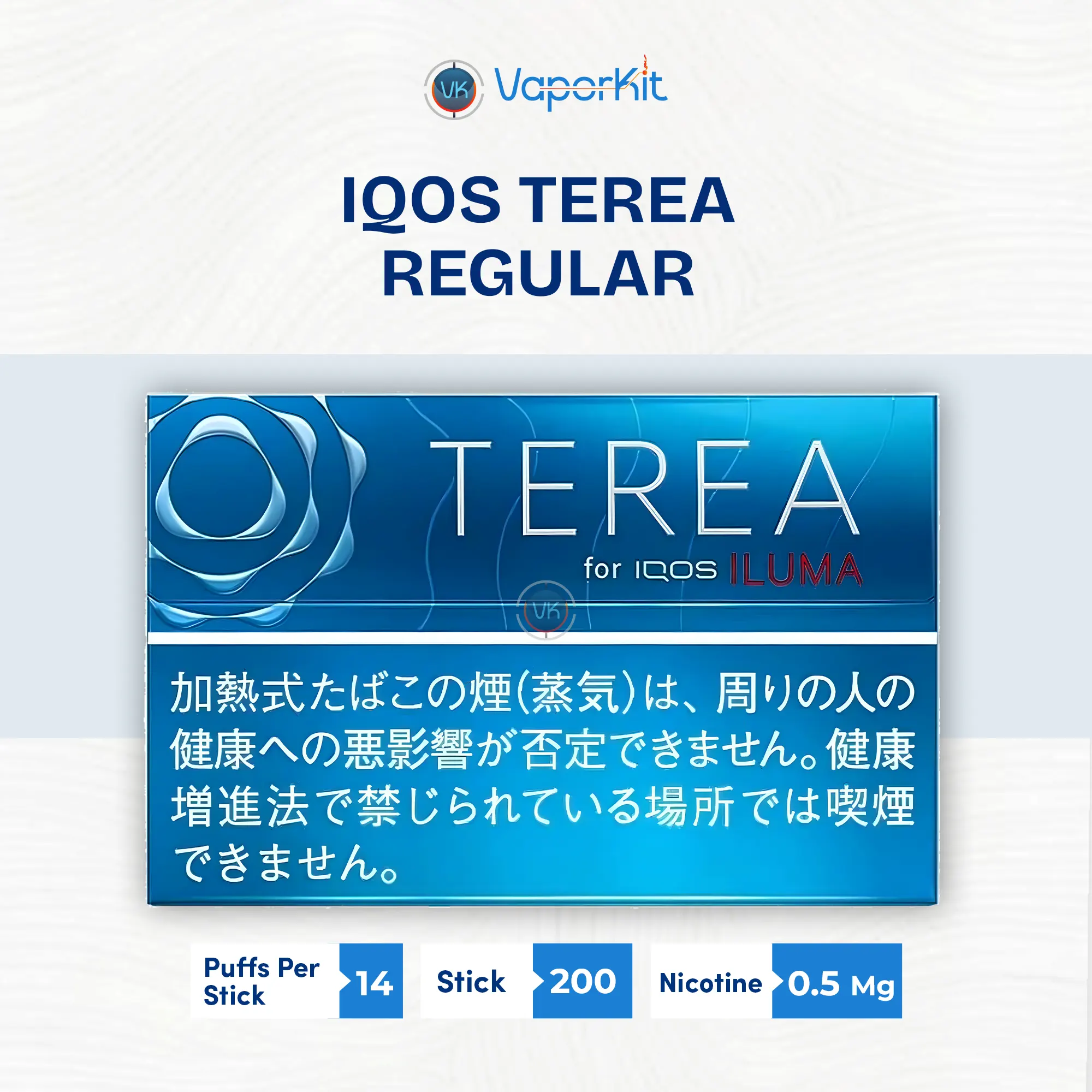 IQOS TEREA Regular Japan for Vaporkit