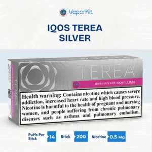 IQOS TEREA Silver Italy for Vaporkit