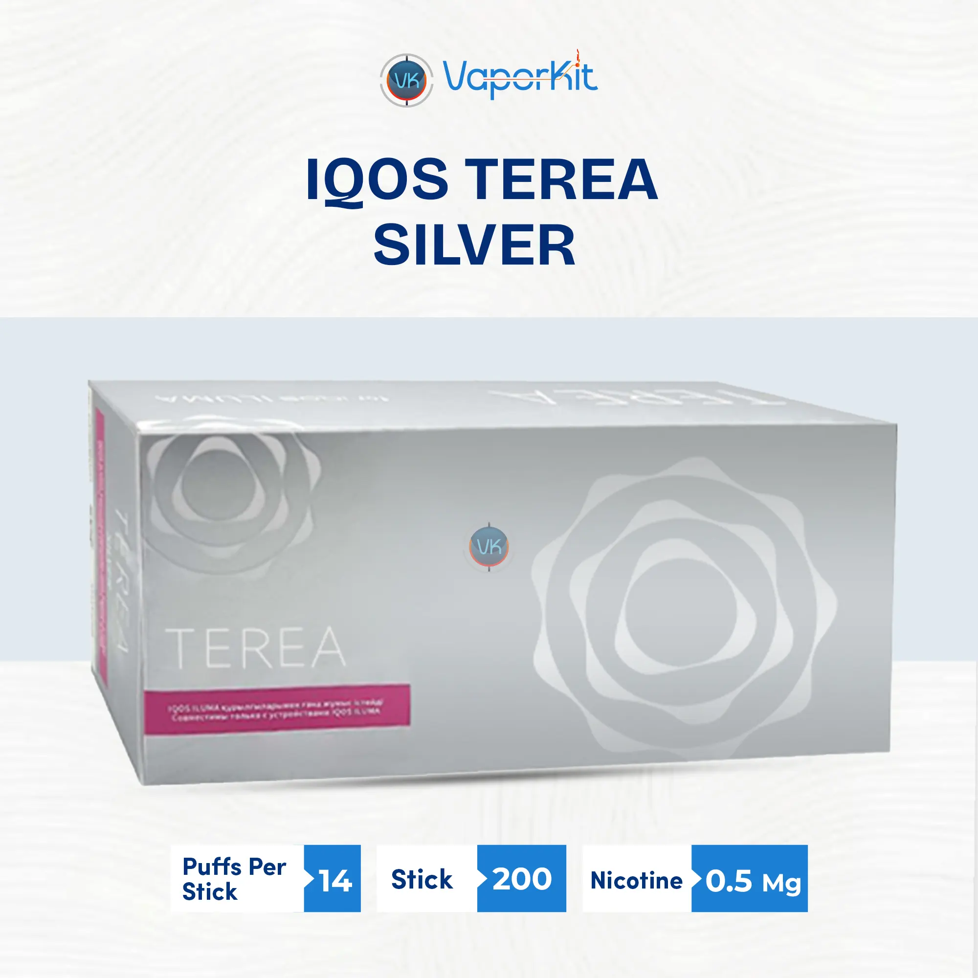 IQOS TEREA Silver Kazakhstan