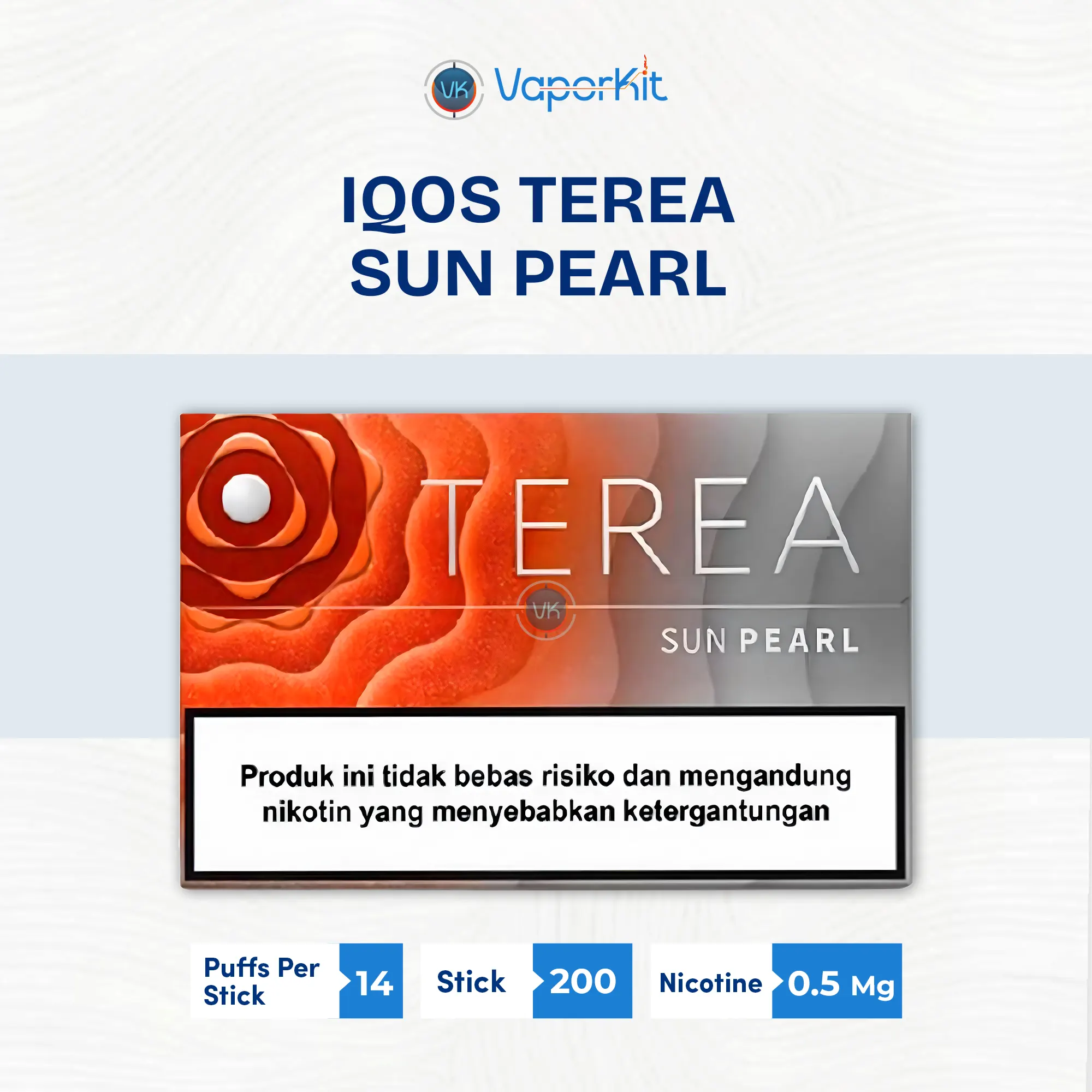 IQOS TEREA Sun Pearl Indonesian tobacco sticks with sweet green fruit flavor