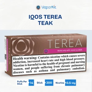 IQOS TEREA Teak Italy for Vaporkit