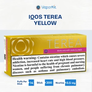 IQOS TEREA Yellow Italy for Vaporkit