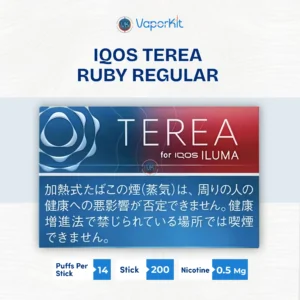 IQOS Terea Ruby Regular Japan for Vaporkit