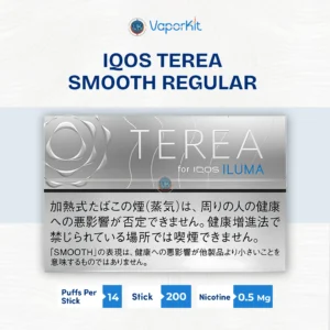 IQOS Terea Smooth Regular Japan for Vaporkit