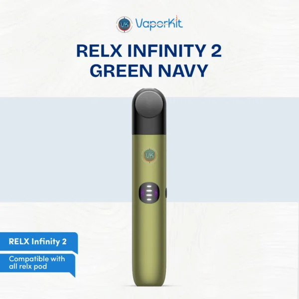 Buy RELX Infinity 2 Green nevy with Best RELX Flavors UAE