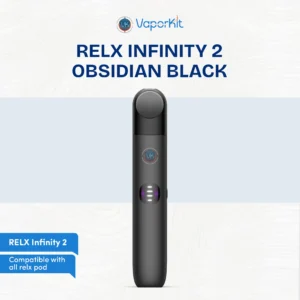 RELX Infinity 2 Obsidian Black pod device sleek design UAE