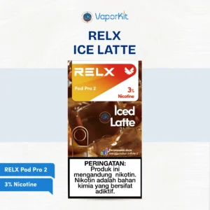 Buy RELX Pod Pro 2 Ice Latte 3% iced coffee vape pod in UAE