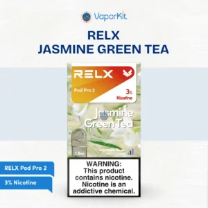 RELX Pod Pro 2 Jasmine Green Tea 3% prefilled vape pod for UAE Smokers