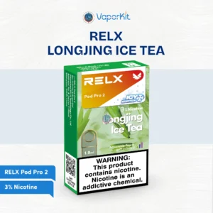 Shop RELX Pod Pro 2 Longjing Ice Tea 3% vape in UAE