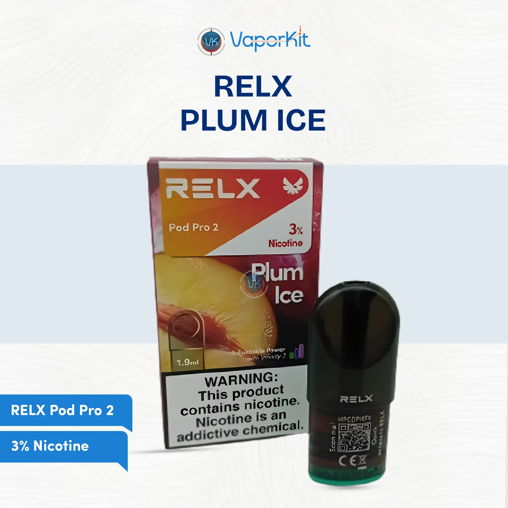 RELX Pod Pro 2 Plum Ice 3%