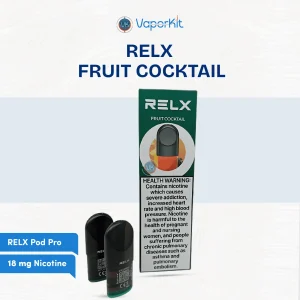 RELX Pod Pro Fruit Cocktail 18mg in Ajman ,all-day vaping satisfaction