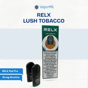 Buy RELX Pod Pro Lush Tobacco 18mg