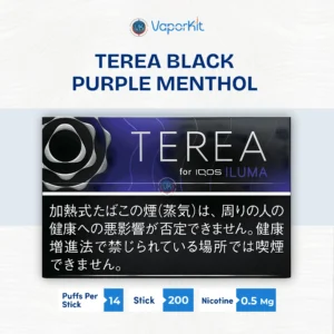TEREA Black Purple Menthol for Vaporkit