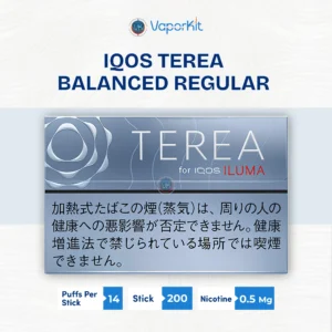 IQOS TEREA Balanced Regular Japan for Vaporkit