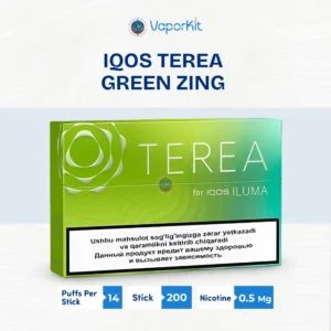 Order IQOS TEREA Green Zing Uzbekistan Flavor in Abu Dhabi for IQOS Iluma i