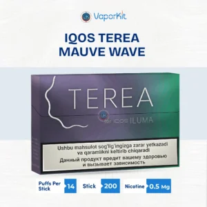 Order authentic TEREA Mauve Wave Uzbekistan berry-infused tobacco sticks for IQOS ILUMA.