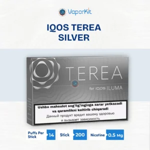 IQOS TEREA Silver Uzbekistan in Dubai for IQOS Iluma