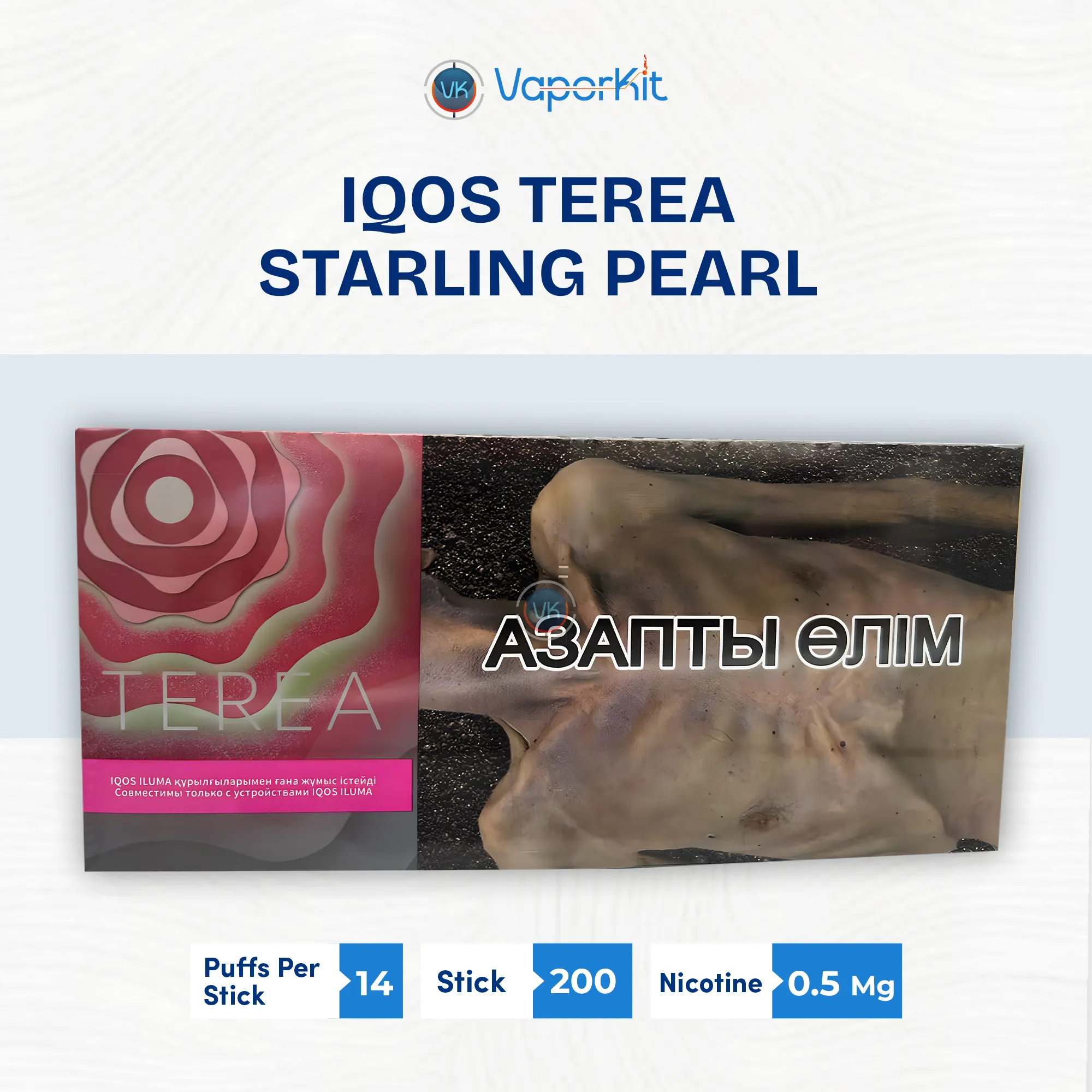 IQOS TEREA Starling Pearl Uzbekistan flavor for UAE Vapers