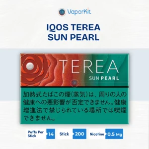IQOS TEREA sun pearl Japan for Vaporkit