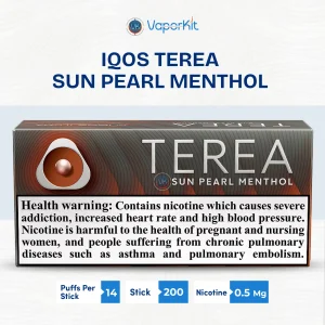 Genuine IQOS TEREA Sun Pearl Menthol Italy for IQOS ILUMA