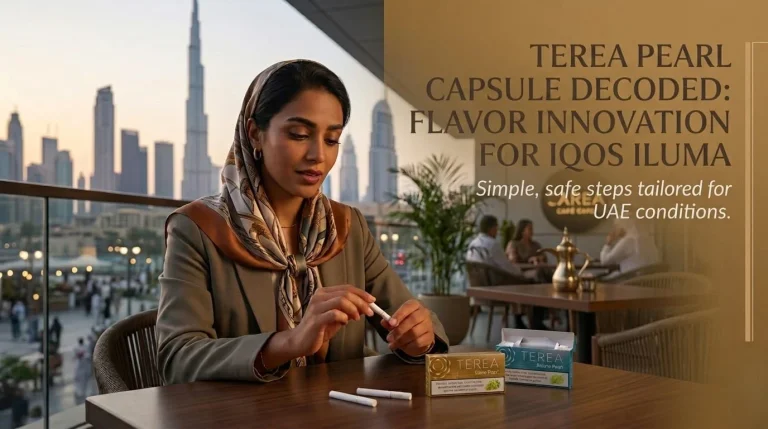 How to activate the TEREA Pearl flavor capsule uae guide