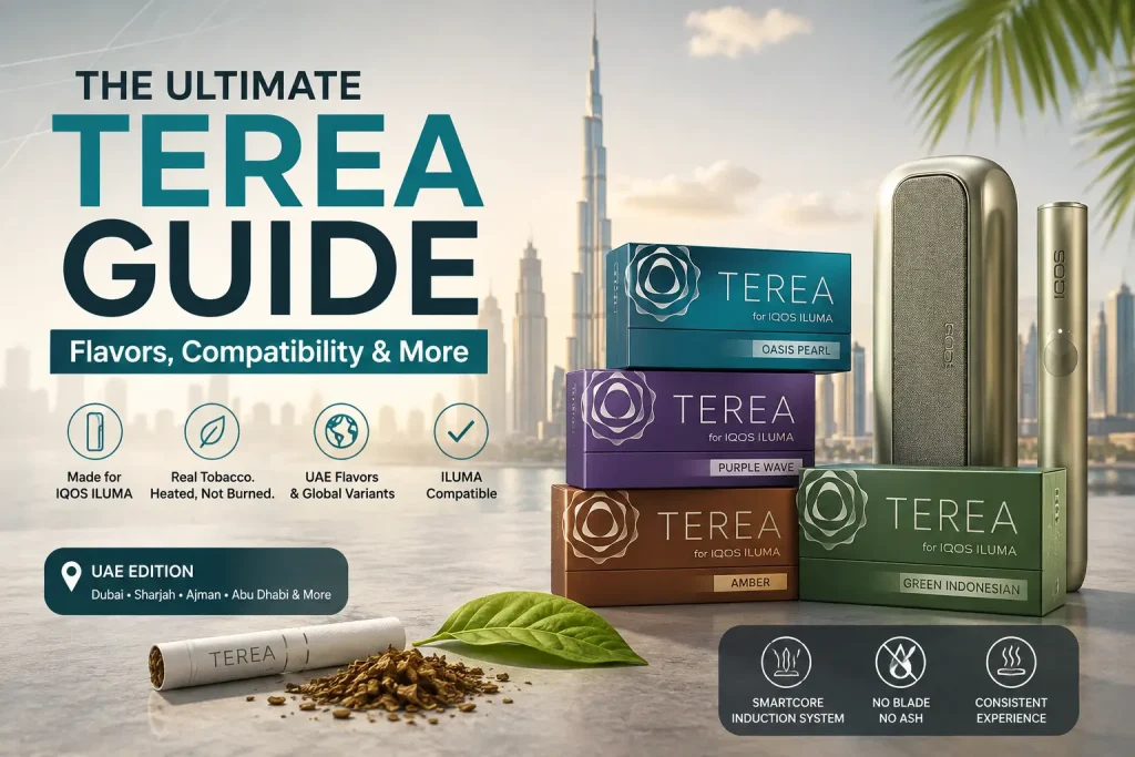 TEREA guide for UAE flavors and IQOS ILUMA compatibility