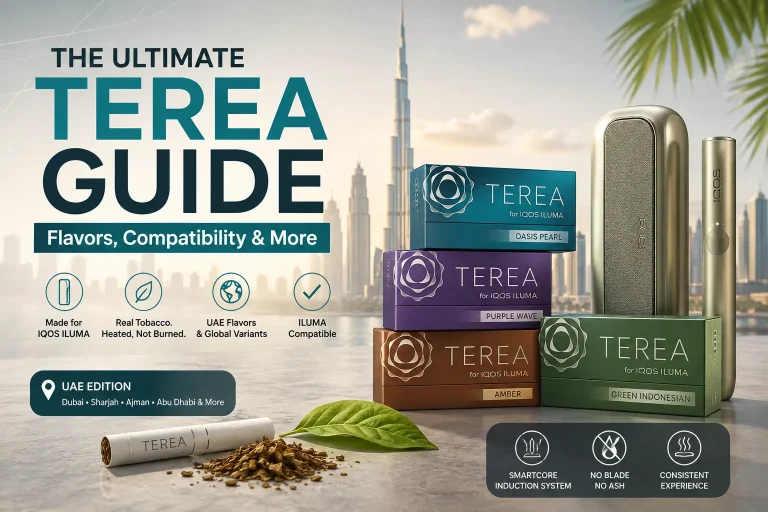 TEREA guide for UAE flavors and IQOS ILUMA compatibility