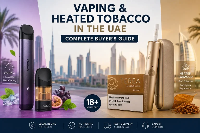 Vaping and heated tobacco in the UAE complete buyer's guide